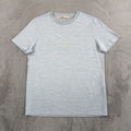 Maurizio Baldassari Brera Silk-Cotton Knit T-Shirt in Grey Men Large NWOT $525