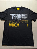 Malcom X Shoe Palace By Any Means Necessary Face Civil Rights Activist Tee Large