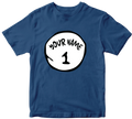 Personalised Custom Your Name t shirt Thing One 1 Thing Two 2 Funny book day top