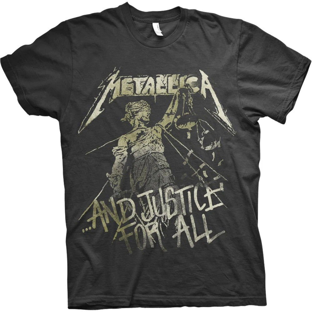 Metallica And Justice For All Vintage Shirt S-XXL Official T-Shirt Band Tshirt
