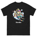 Thredbo Doge Skiing Funny Ski Skier Dog Meme Cute Shirt T-Shirt