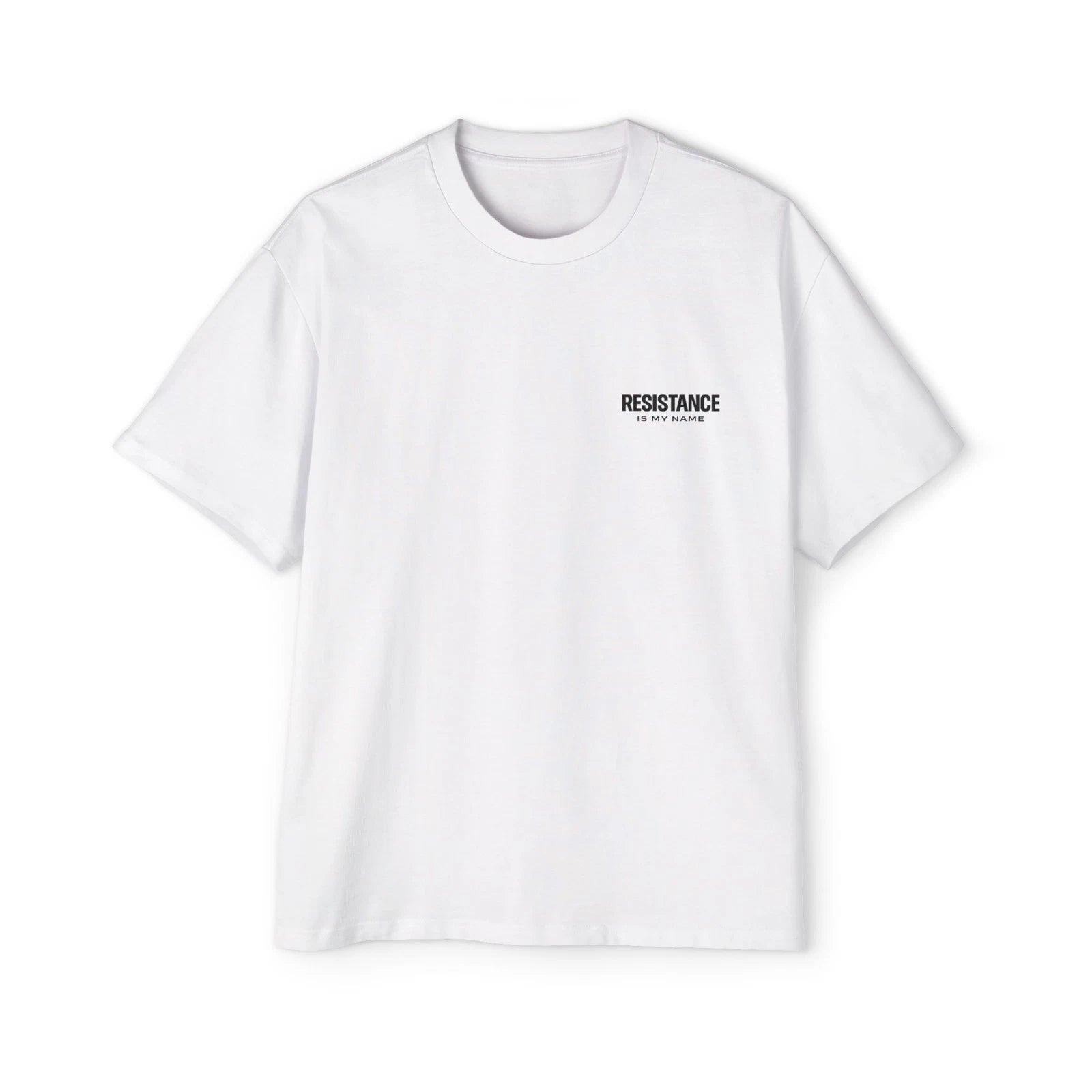Oversized_Resistance Is My Name Tee |