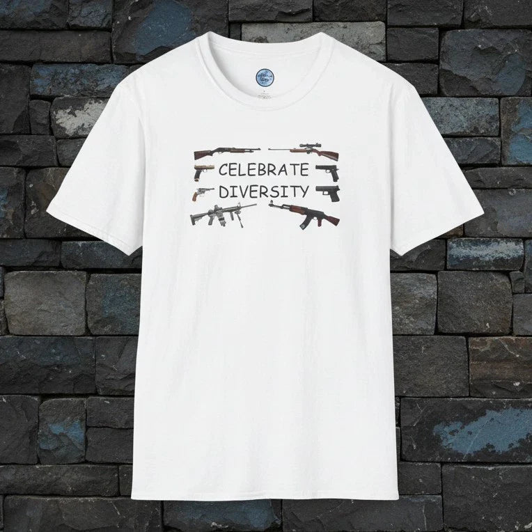 Celebrate Diversity - Guns Men's T-Shirt