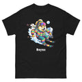 Boyne Doge Skiing Funny Ski Skier Dog Meme Cute Shirt T-Shirt