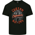 Biker Custom Cafe Racer Motors Motorbike Mens Cotton T-Shirt Tee Top