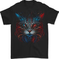 A Fantasy Cat With Cool Colours 5 Mens T-Shirt 100% Cotton