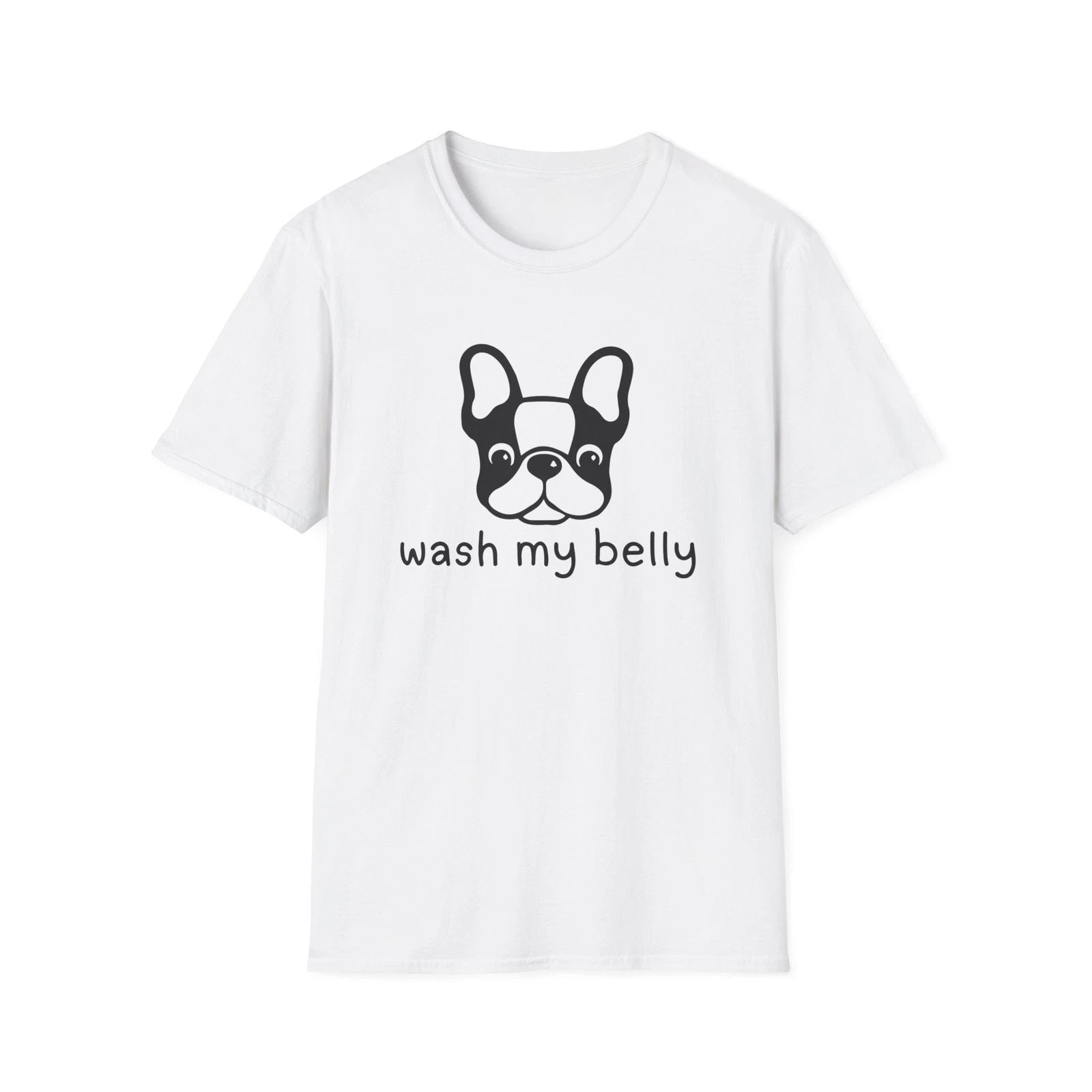 Cute Dog Quote T-Shirt, Wash My Belly Tee, Pet Lover Gift, Meme Pibble,