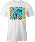 BEFORE COFFEE TShirt Tee Short-Sleeved Cotton CLOTHING QUOTE S1WCA430