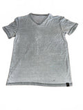 Lucky Brand Light Gray V-Neck T-Shirt