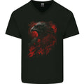 An Eagle Mens V-Neck Cotton T-Shirt