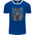 Custom Motorcycle Biker Motorbike Mens Ringer T-Shirt FotL