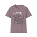 Urban SDIYBT Sketch Unisex Softstyle T-Shirt, Street Art Tee, Graphic Shirt