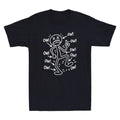 Ow Ow Ow Ow Ow Stick Character Funny Matchstick Middle Finger Meme Men's T-Shirt