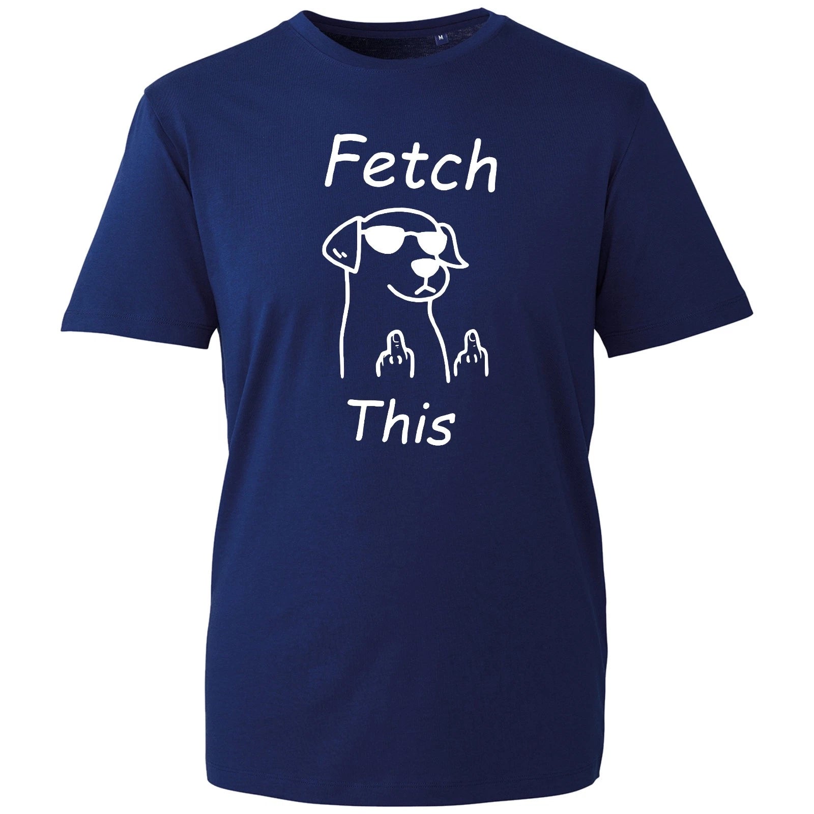 Mens Funny Dog T Shirt Fetch This Sarcastic Rude Puppy Graphic Novelty Tee