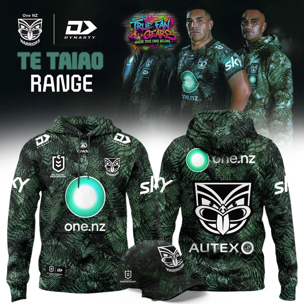Warriors 2026 Te Taiao Range Limited Hoodie