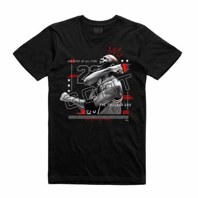 NEW Streetwear on Demand MIXED MEDIA MJ BLACK Tee Shirt SMALL-3XL MADE IN USA