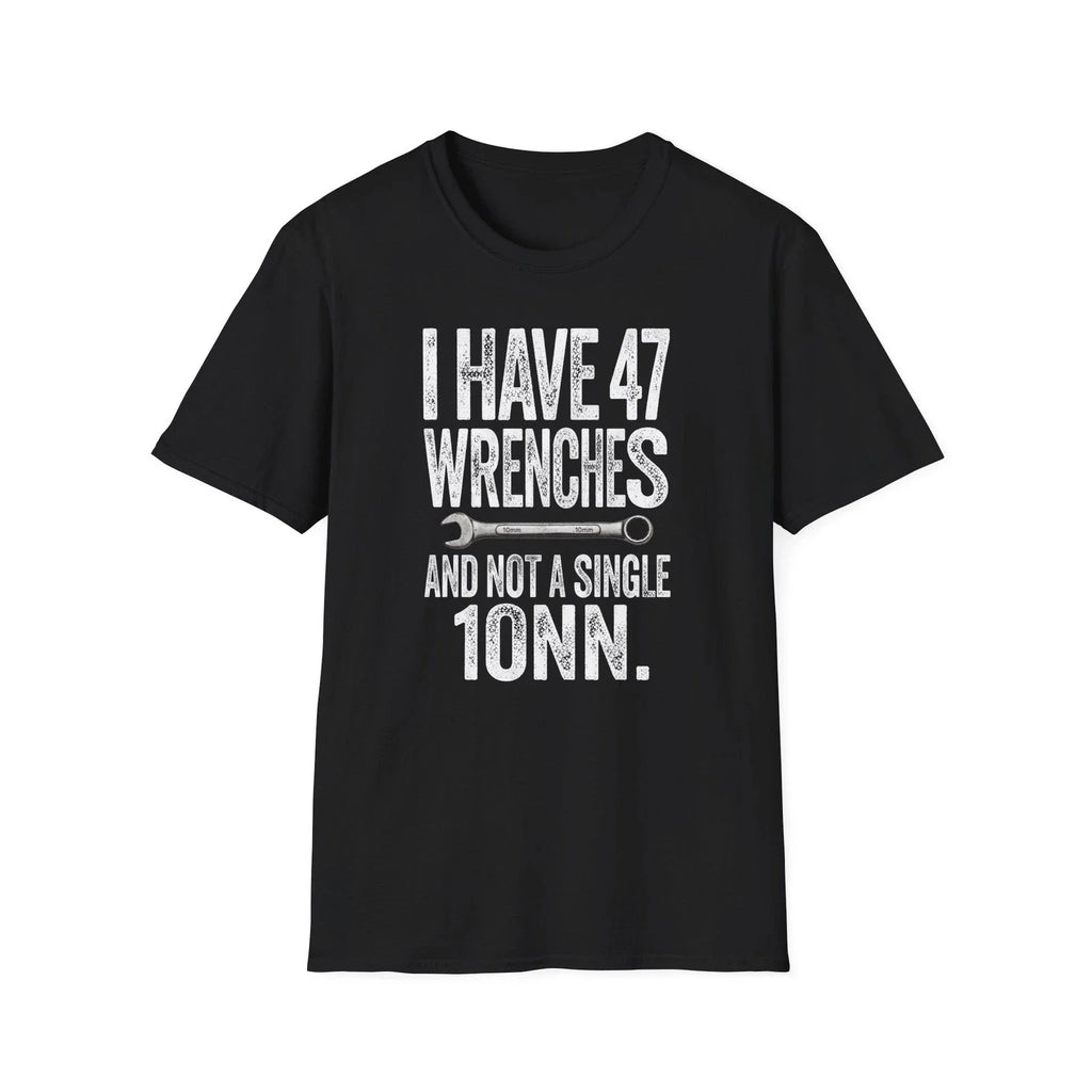 Mechanic Humor T-Shirt No Car Problems Funny Gift Dad Father Gift Unisex T-shirt