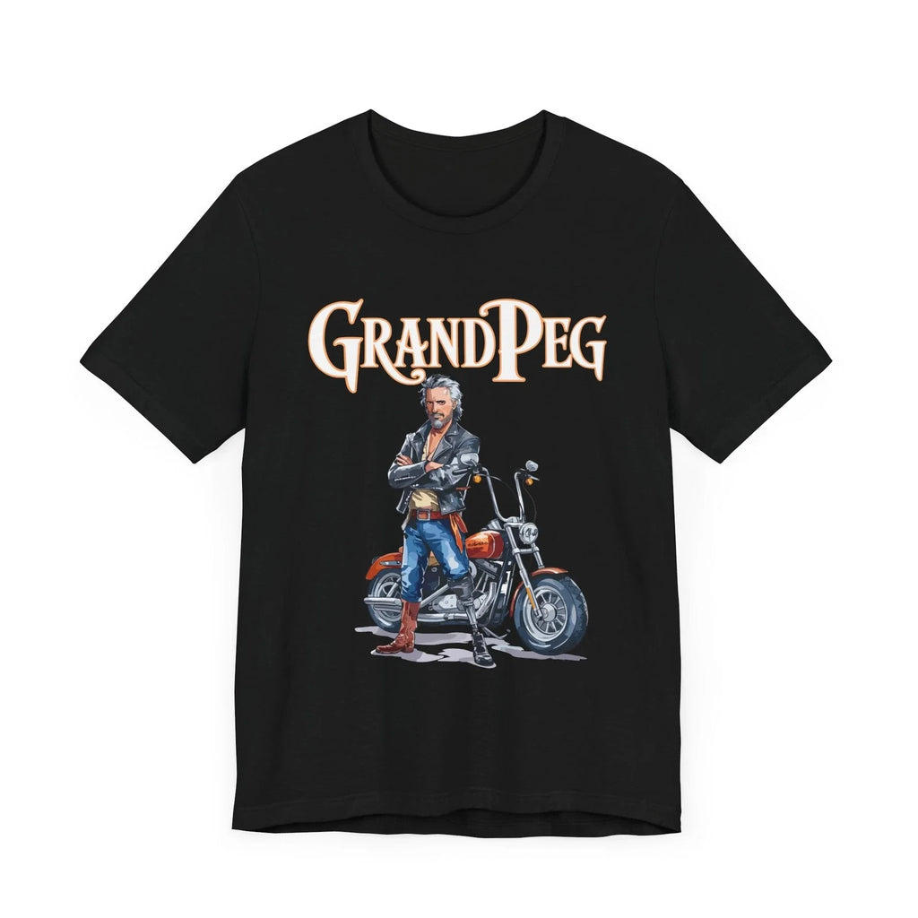Funny amputee Shirt for Biker Grandpa, Motorcycle Gift, amputation joke t-shirt