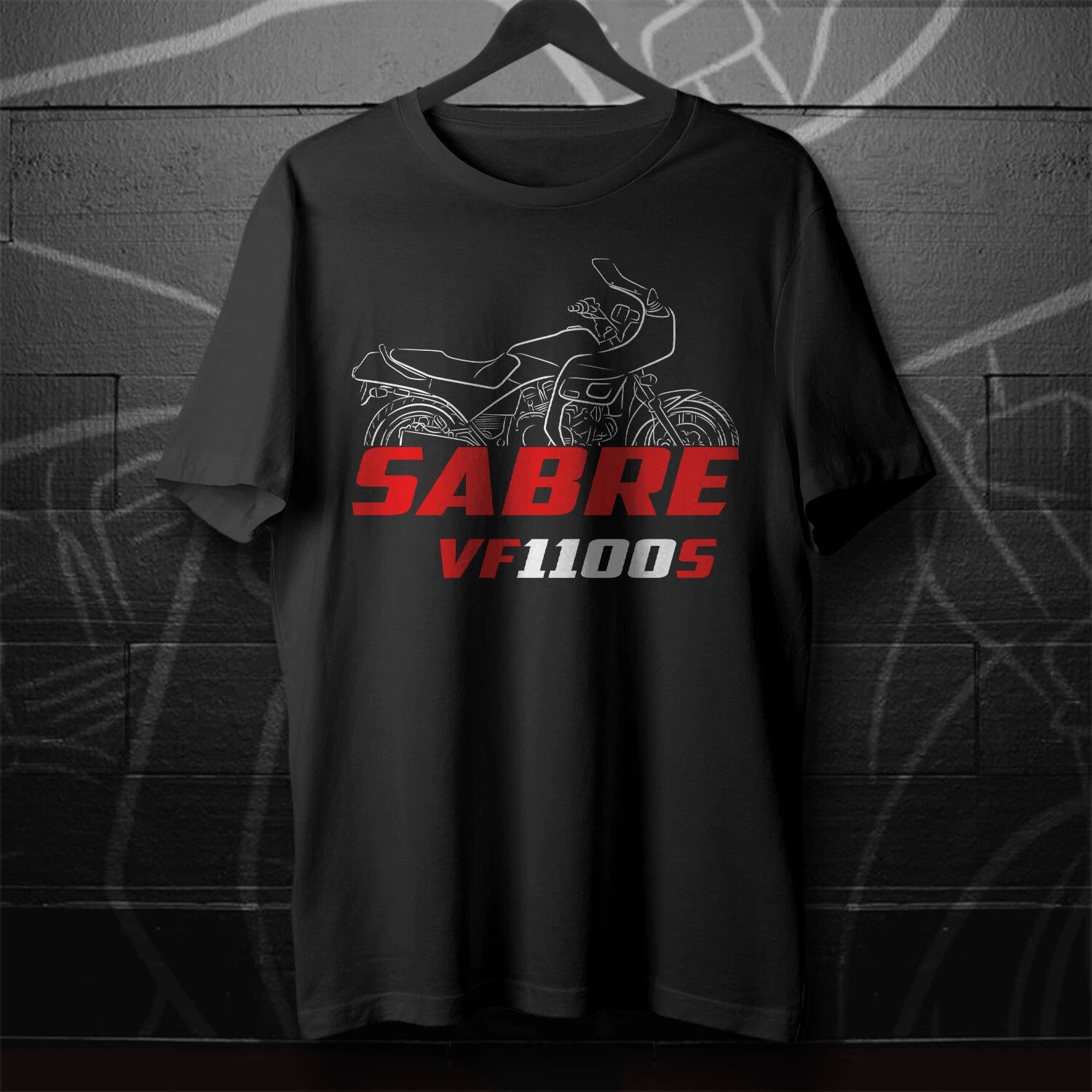 Honda VF1100S Sabre V65 1984-1985- Motorcycle T-Shirt for Riders