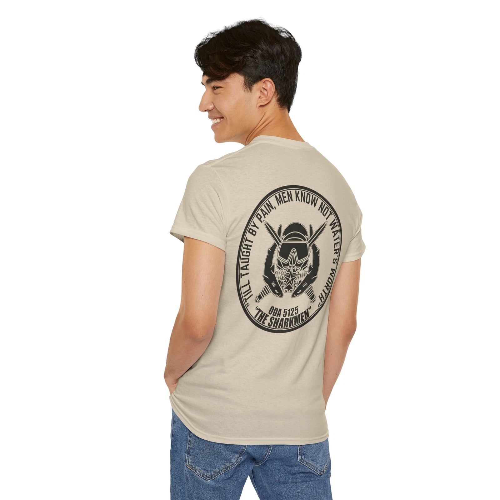 Limited inspirte chalange coin ODA 5125 Diver Combat Diver Tshirt The Sarkmen
