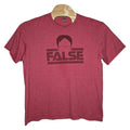 The Office Dwight False T Shirt Mens Size XL Red Gildan Softstyle Short Sleeve