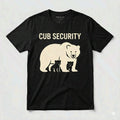 Papa Bear Cub Security Shirt Funny Father's Day Gift for Dad Tee