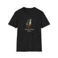 Funny Golf T-Shirt | Llama Play Thru | Retro Golfer Shirt | Golf Dad Humor