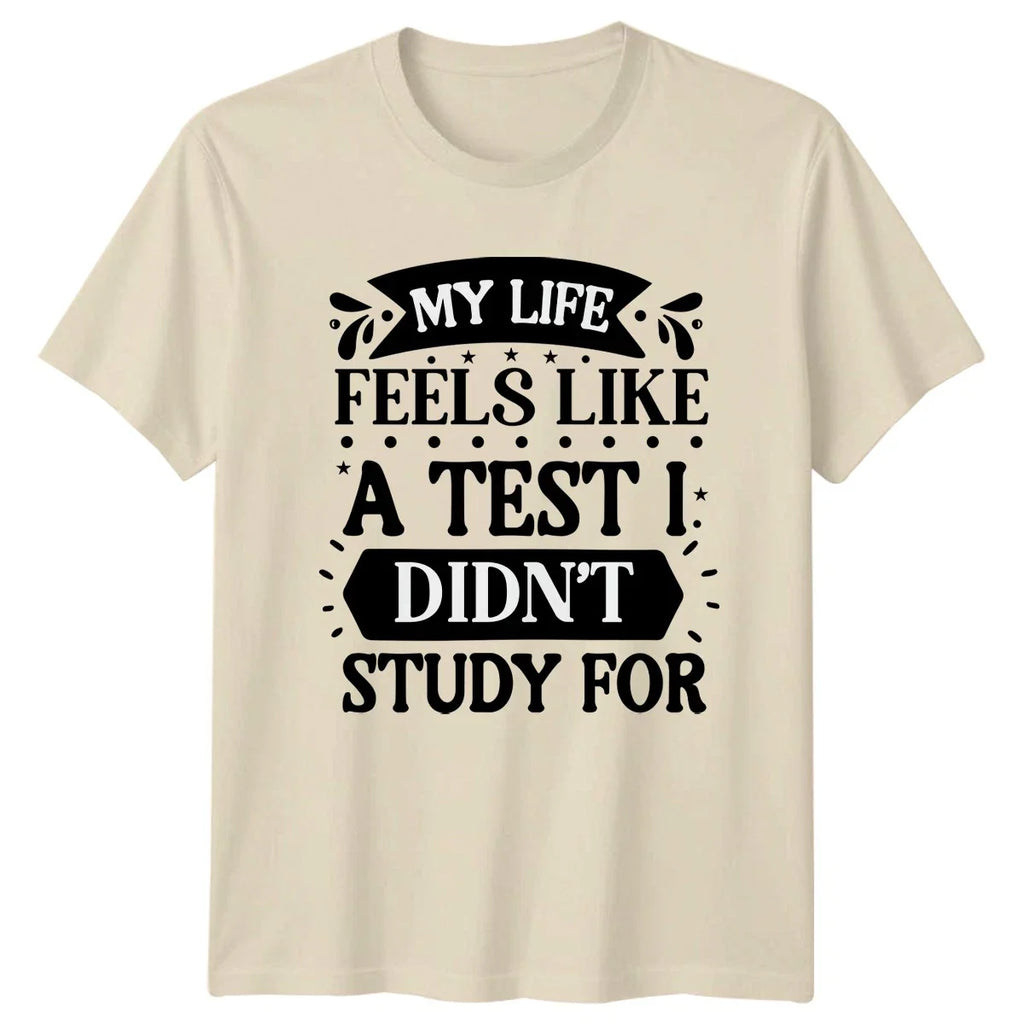 My Life Feels Like A T-Shirt Sarcastic Quotes Humor Birthday Gift