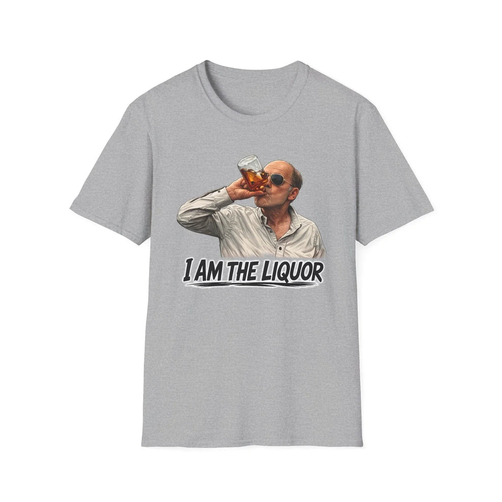 I Am The Liquor Jim Lahey T-Shirt | Drinking Humor, Cocktail Tee