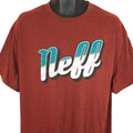 Neff T Shirt Mens Size 3XL Red Skater Skateboarding Surfer Surfing Streetwear