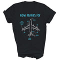 How Planes Fly Funny Aviation Engineer Pilot Airplane Aircraft Unisex Shirt Gift