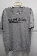 Dad Joke Loading T-Shirt Mens XL Gray Ann Arbor T-Shirt Co. 90% Cotton