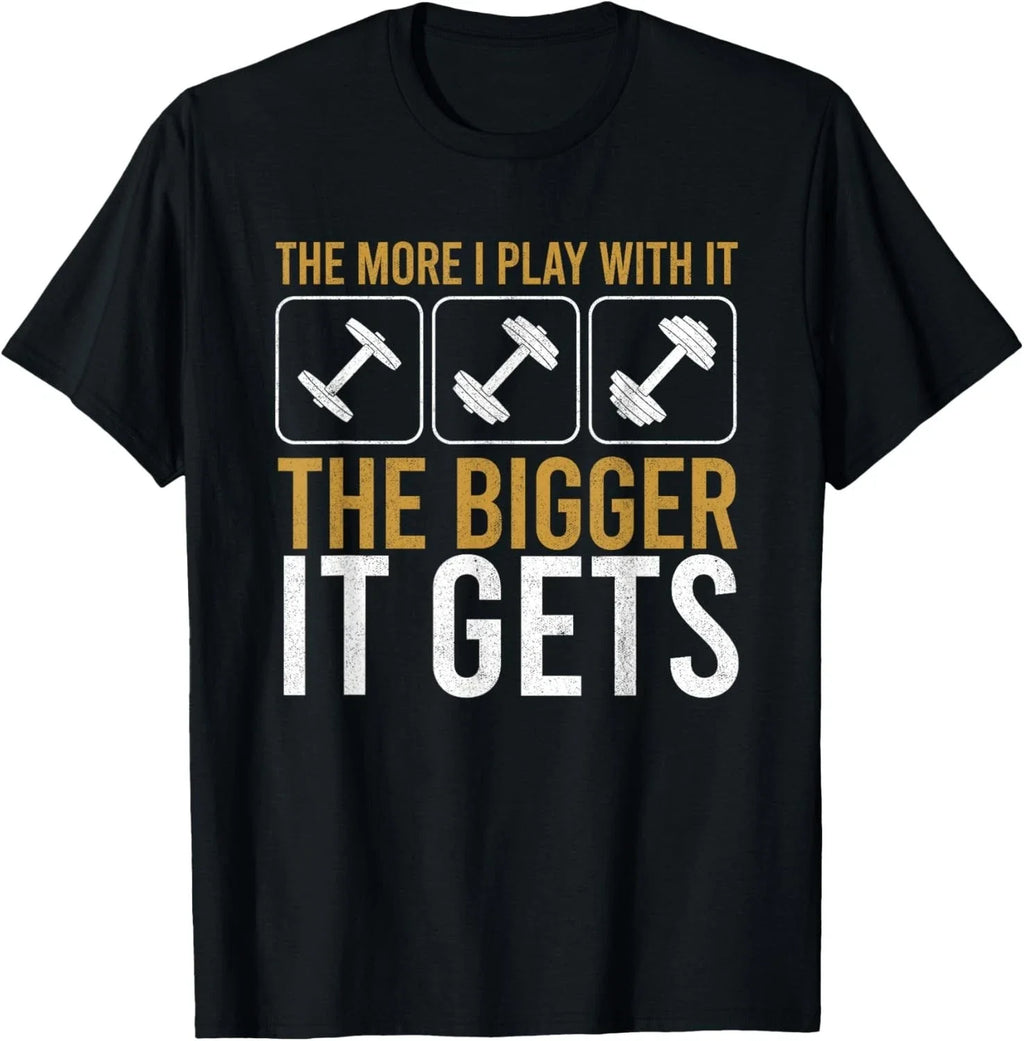 Muscles Get Bigger Bodybuilding Gym Workout Weightlifting Gift Unisex T-Shirt