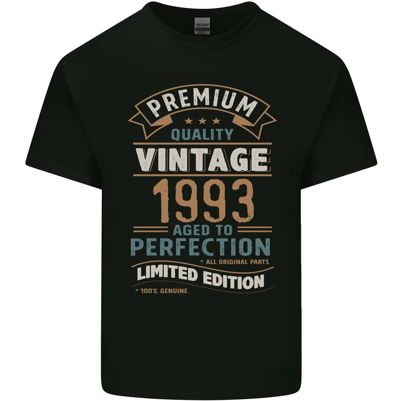 Premium Vintage 33rd Birthday 1993 Mens Light Cotton T-Shirt