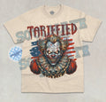 Tariffied T-Shirt Funny Meme Clown Tariff Joke Graphic Bootleg Unisex Shirt