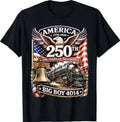 Big Boy 4014 Train America Turns 250 Years Freedom Patriotic T-Shirt