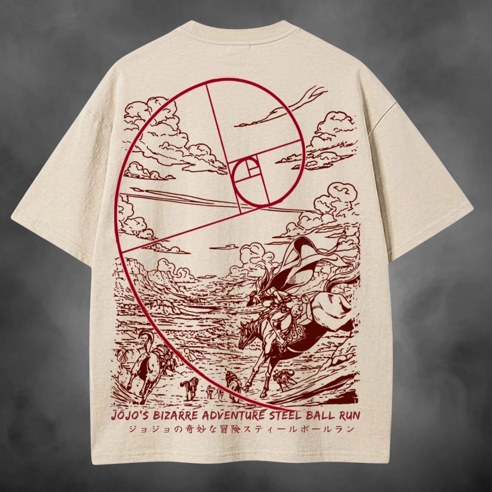 Johnny X Gyro JoJo's Bizarre Adventure Fan Made Harajuku Streetwear Jojo Anime