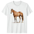 Watercolor Horse T-Shirt Equestrian Animal Gift For Him And Her