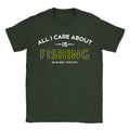 AICAI Fishing Mens T-Shirt Funny Joke Dad Fish Gift Husband Present Top
