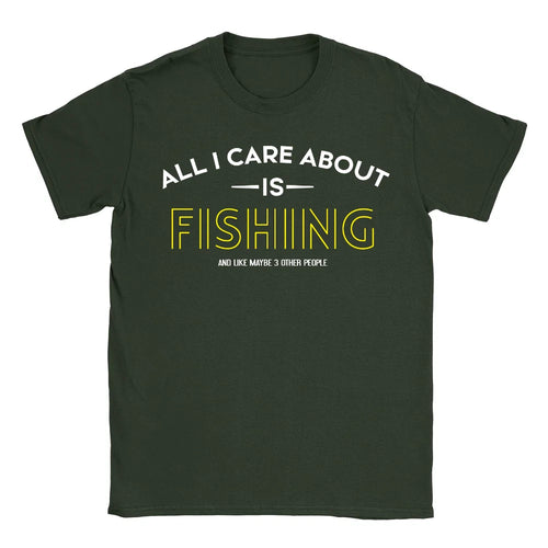 AICAI Fishing Mens T-Shirt Funny Joke Dad Fish Gift Husband Present Top
