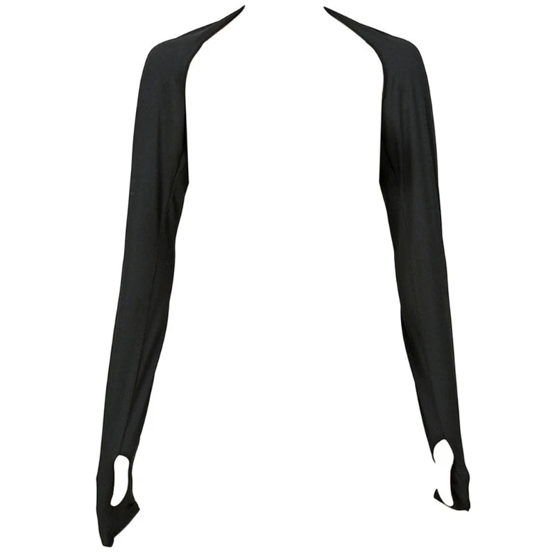 Solid Color Shoulder Sleeve Parties Dating Night Fashion Shoulder Sleeve Stylish