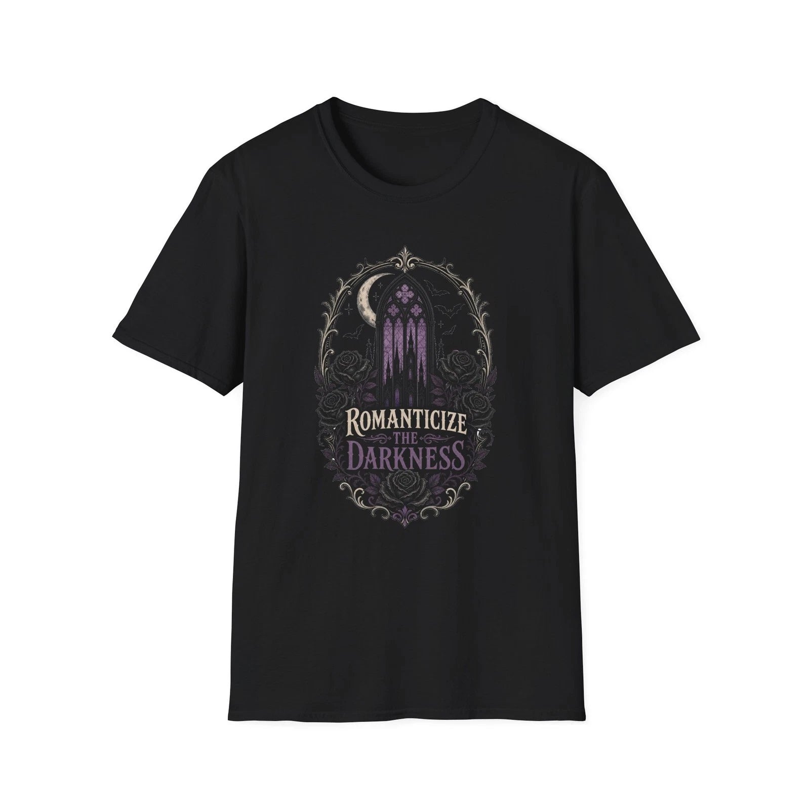 Romanticize The Darkness Shirt, Gothic Dark Aesthetic Tee Gift for Her
