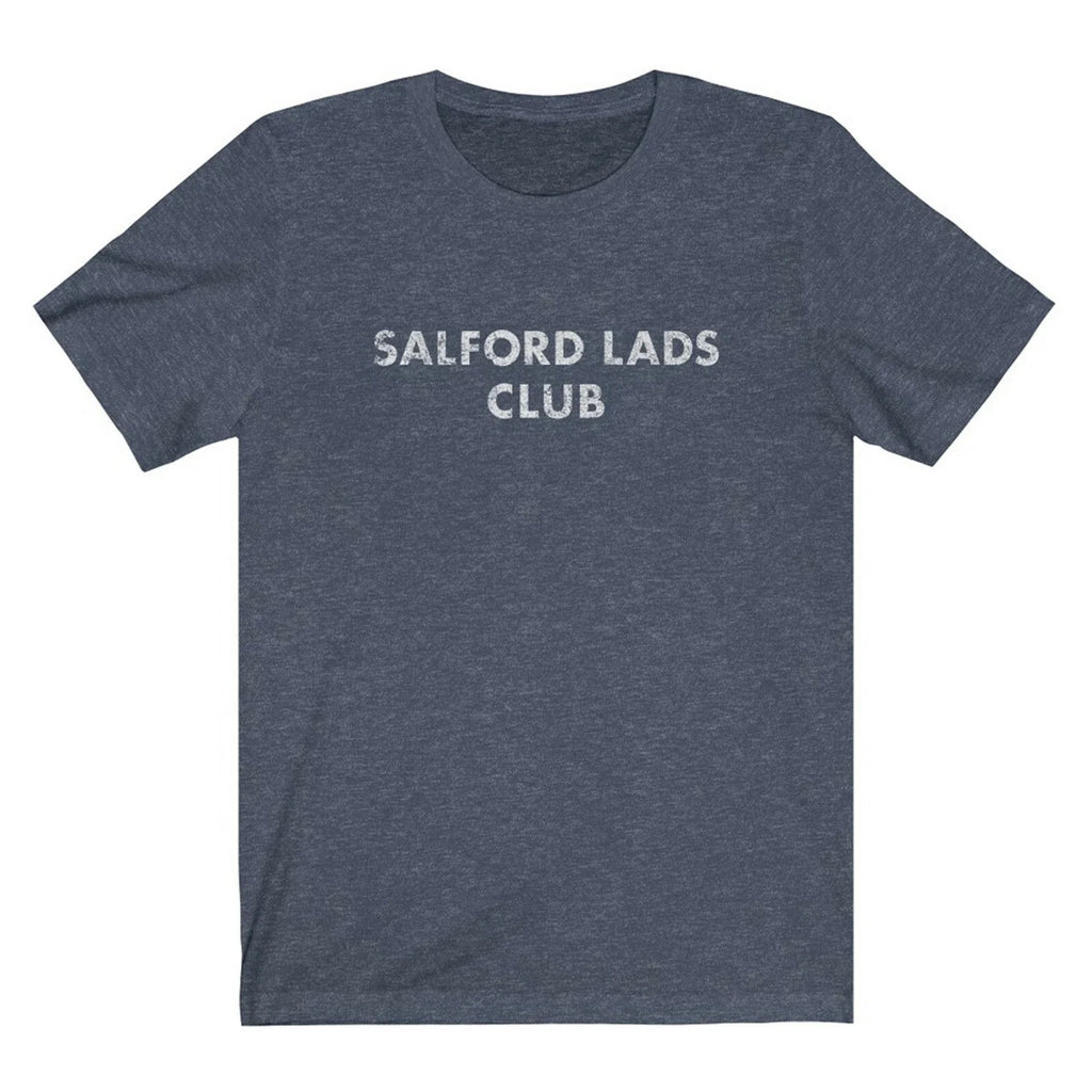SALFORD LADS CLUB  "Vintage Look" 50/50 Blend Gym T-Shirt - Smiths morrisey