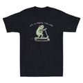 Off to Praise The Lord Funny Christian Frog Riding Scooter Meme Men's T-Shirt