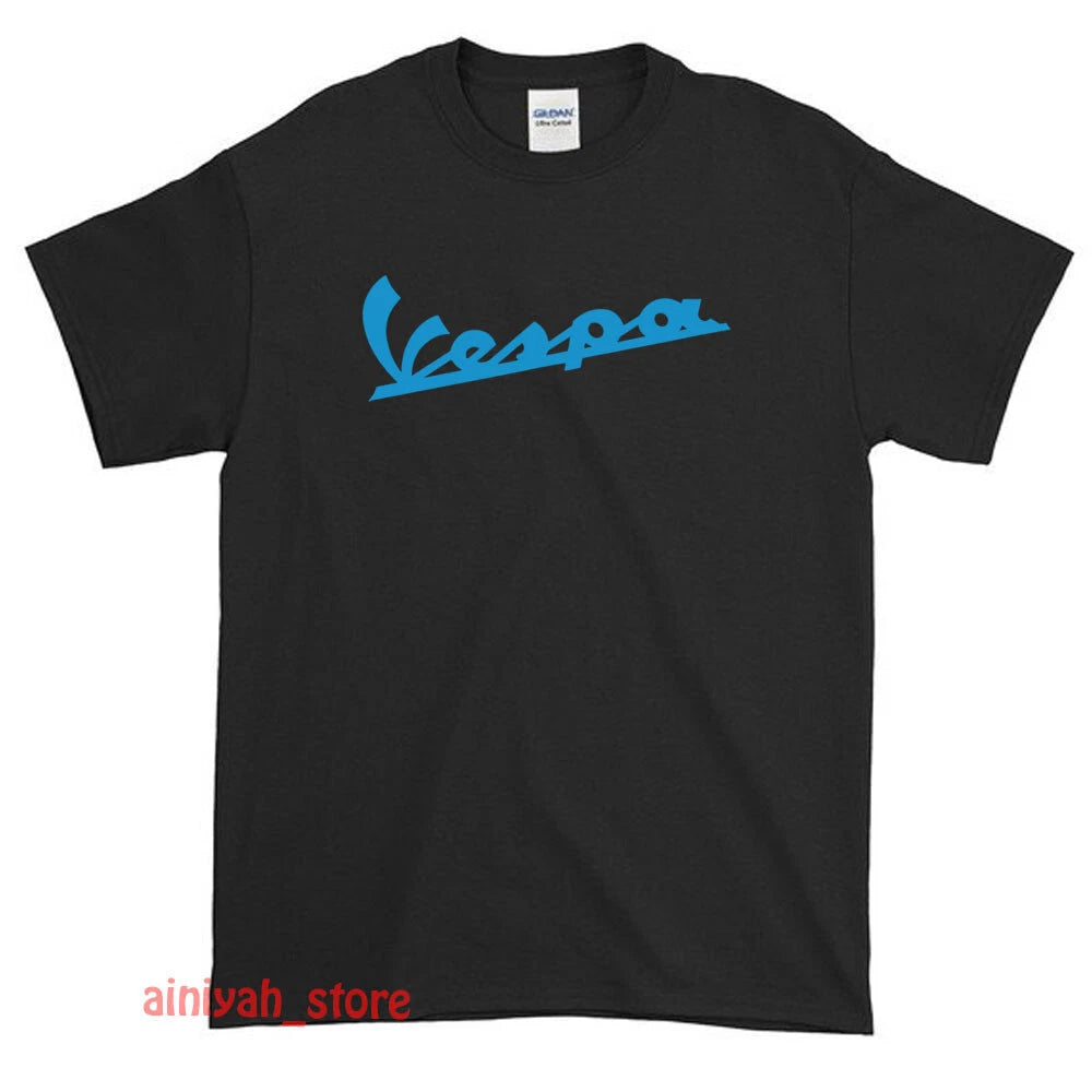 New Vespa scooters Logo Men's Funny T-Shirt USA Size S-XXL