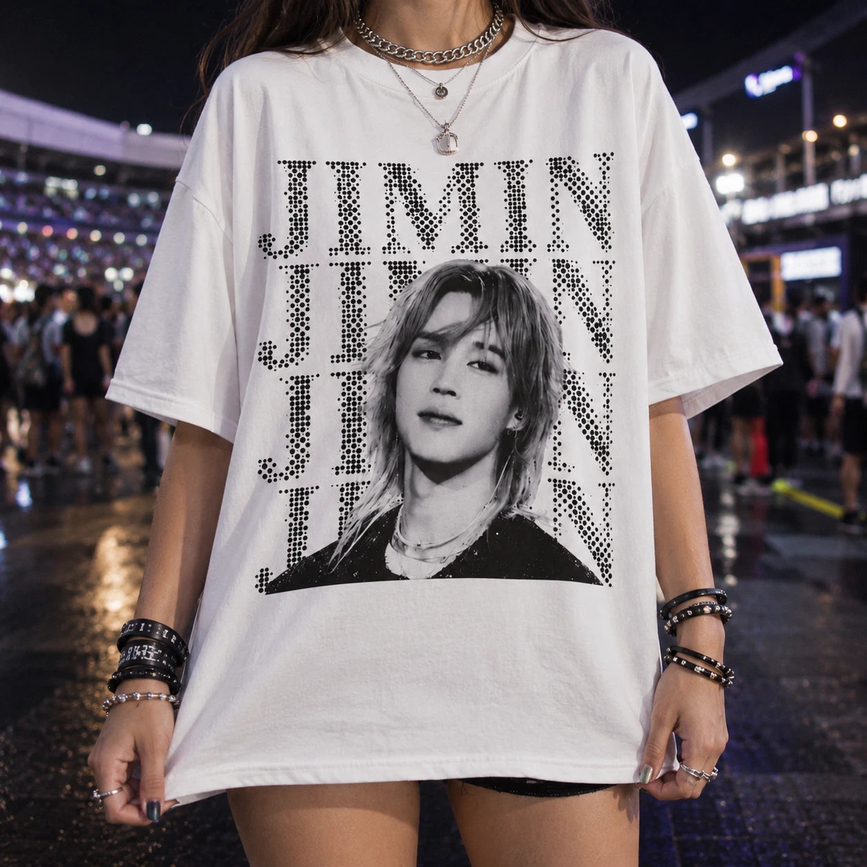 Jimin Retro Pixel Style Shirt | K Pop Inspired Fan Tee | Gift for Army