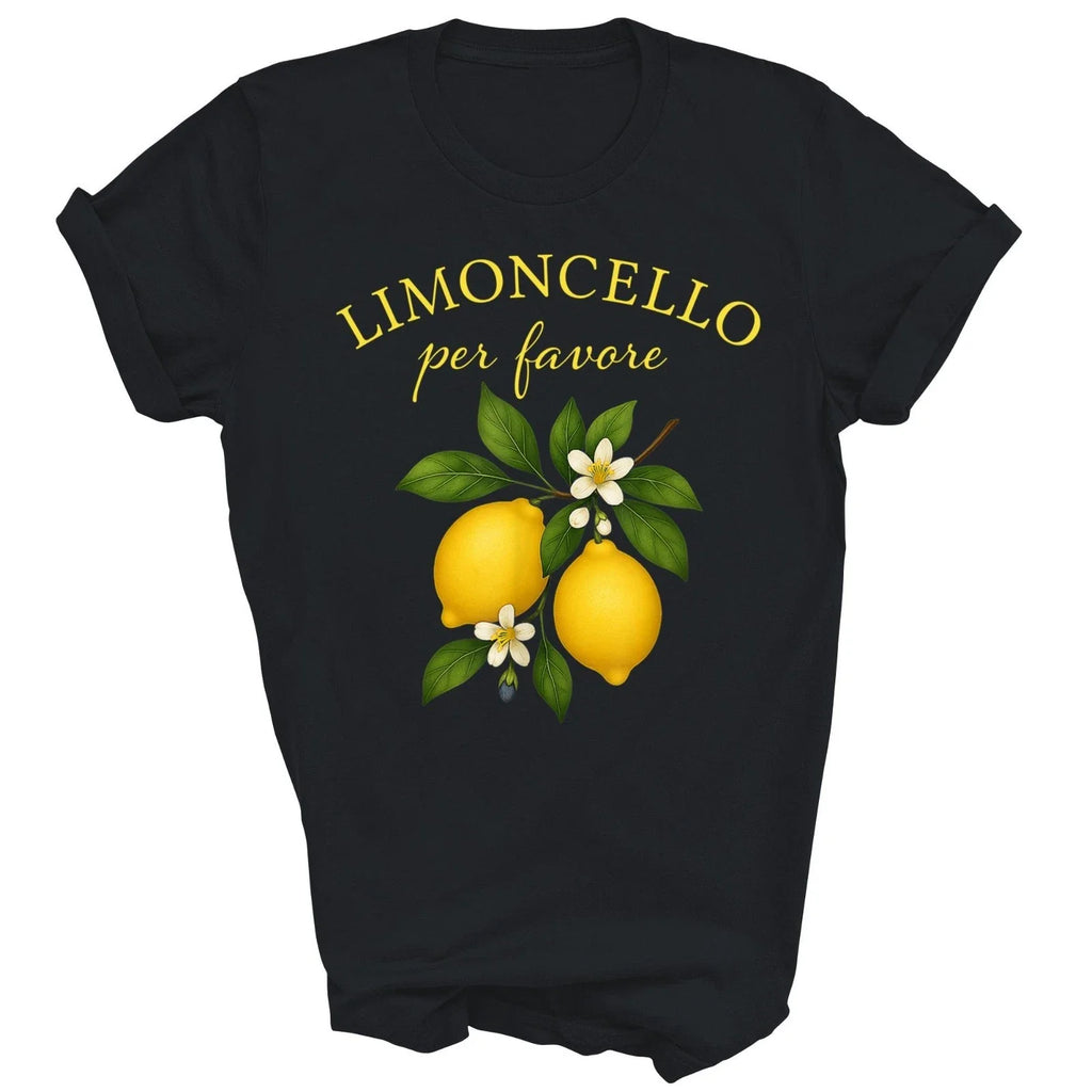 Limoncello Per Favore Italian Funny Lemon Unisex Shirt Gift