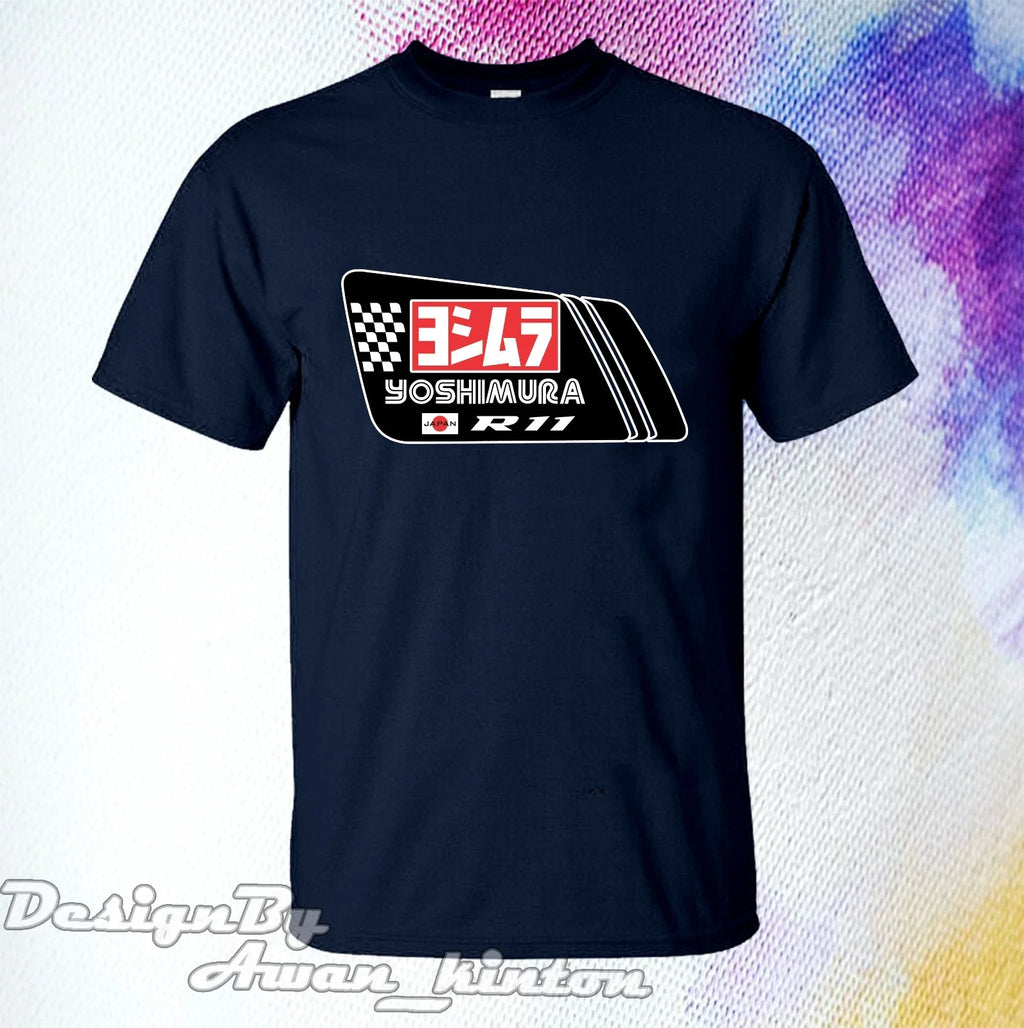 Clothing Yoshimura Funny Logo Tshirt Mens Clothing Made In usa