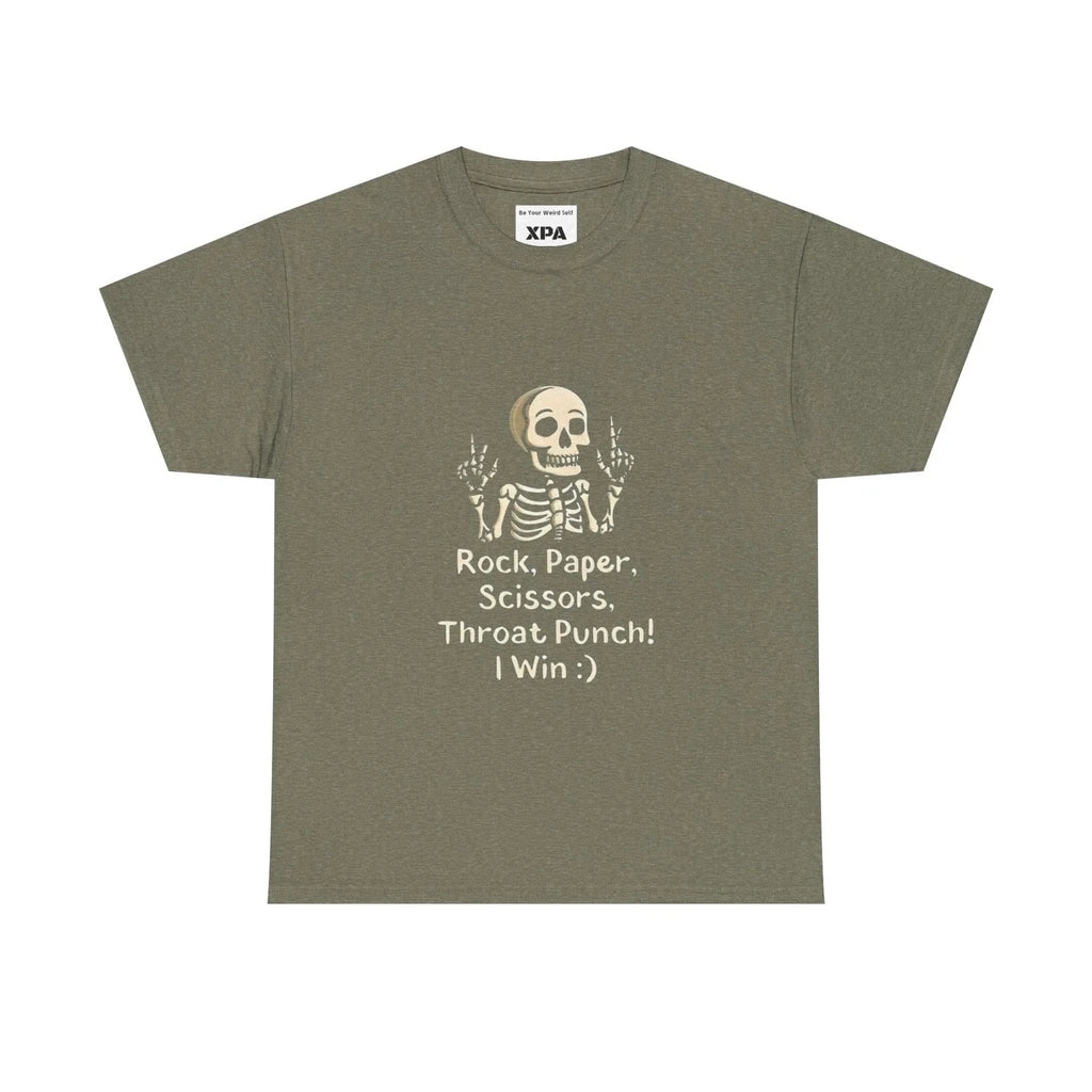 Unisex Heavy Cotton Tee, Graphic Tee, Casual Wear, Funny Quote