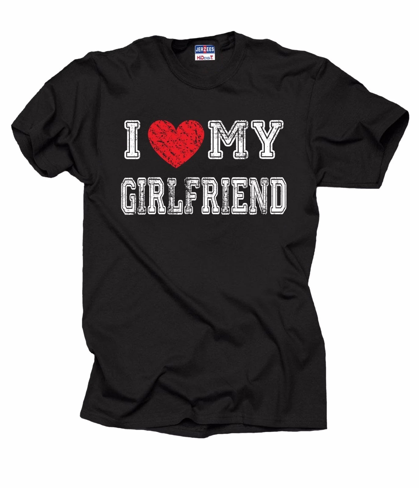 Gift For Boyfriend T-Shirt I Love My Girlfriend Tee Shirt